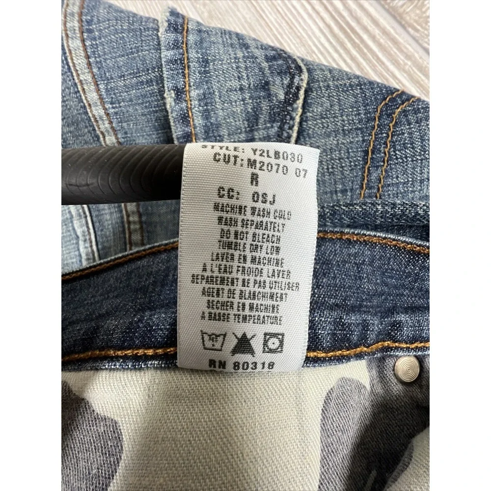 Lucky Brand Santa Fe Straight Leg Dark Wash Jeans Mens SZ 42 x 29 US